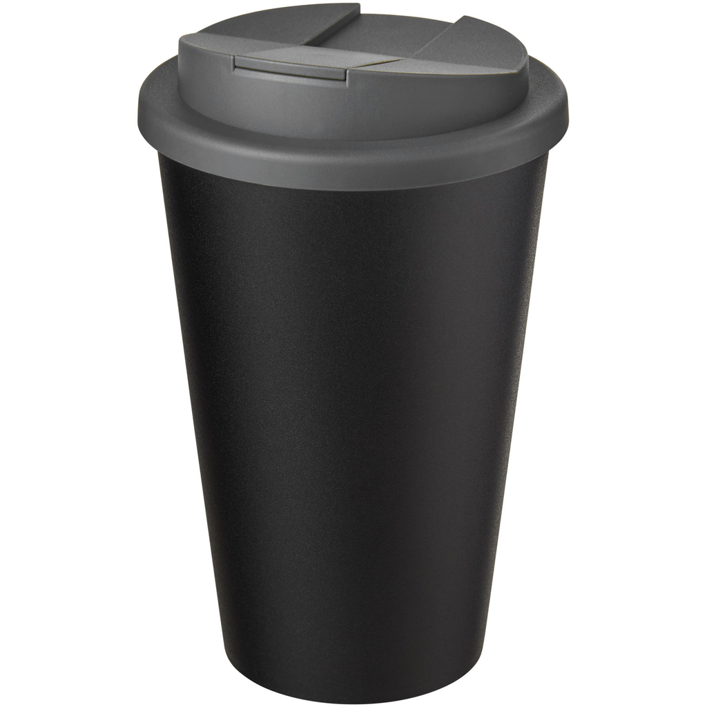 Кружка Americano Eco, колір сірий, суцільний чорний - 21042582- Фото №1 Кружка Americano Eco, колір сірий, суцільний чорний - 21042582- Фото №1