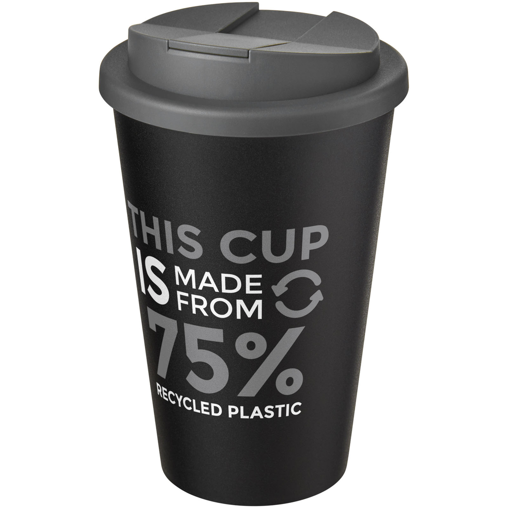 Кружка Americano Eco, колір сірий, суцільний чорний - 21042582- Фото №2 Кружка Americano Eco, колір сірий, суцільний чорний - 21042582- Фото №2