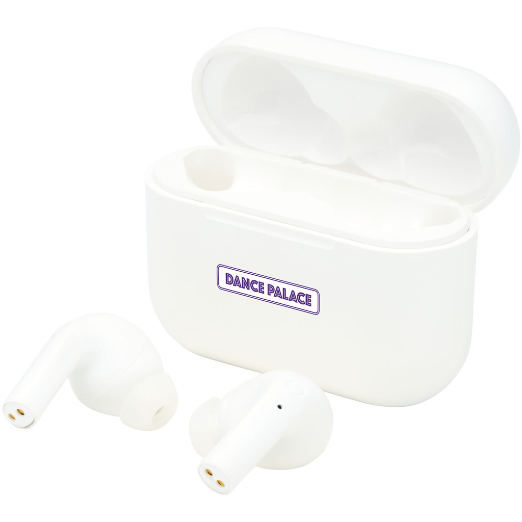 Навушники бездротові Braavos 2 True Wireless, колір білий - 12416001- Фото №2