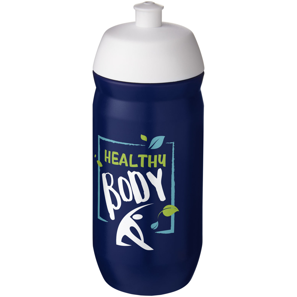 Бутылка спортивная HydroFlex, цвет белый, cиний - 21044194- Фото №2