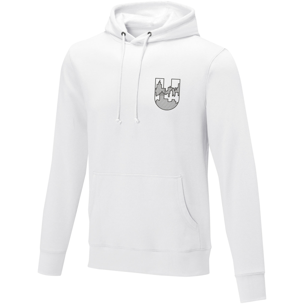 Толстовка чоловіча з капюшоном Charon, колір білий  розмір 3XL - 38233016- Фото №2