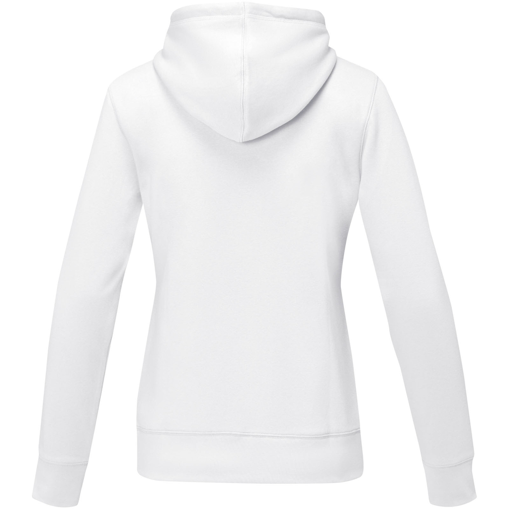 Толстовка жіноча з капюшоном Charon, колір білий  розмір M - 38234012- Фото №4