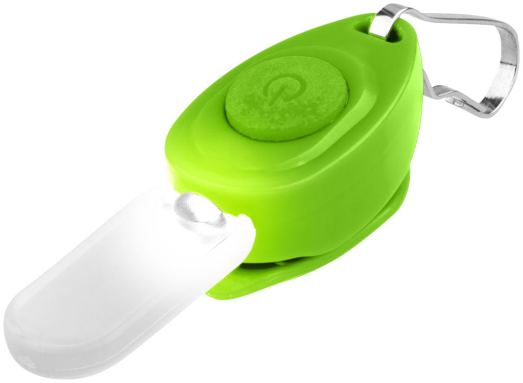 Брелок-ліхтарик для блискавки, колір зелений