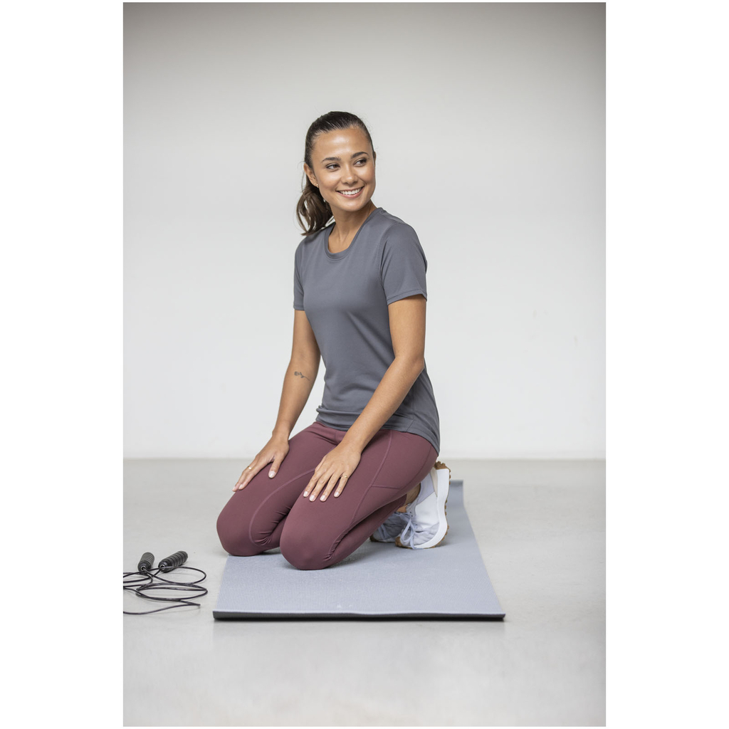 Kratos Женская футболка с короткими рукавами, цвет красный размер XXL - 39020215- Фото №6 Kratos Женская футболка с короткими рукавами, цвет красный размер XXL - 39020215- Фото №6