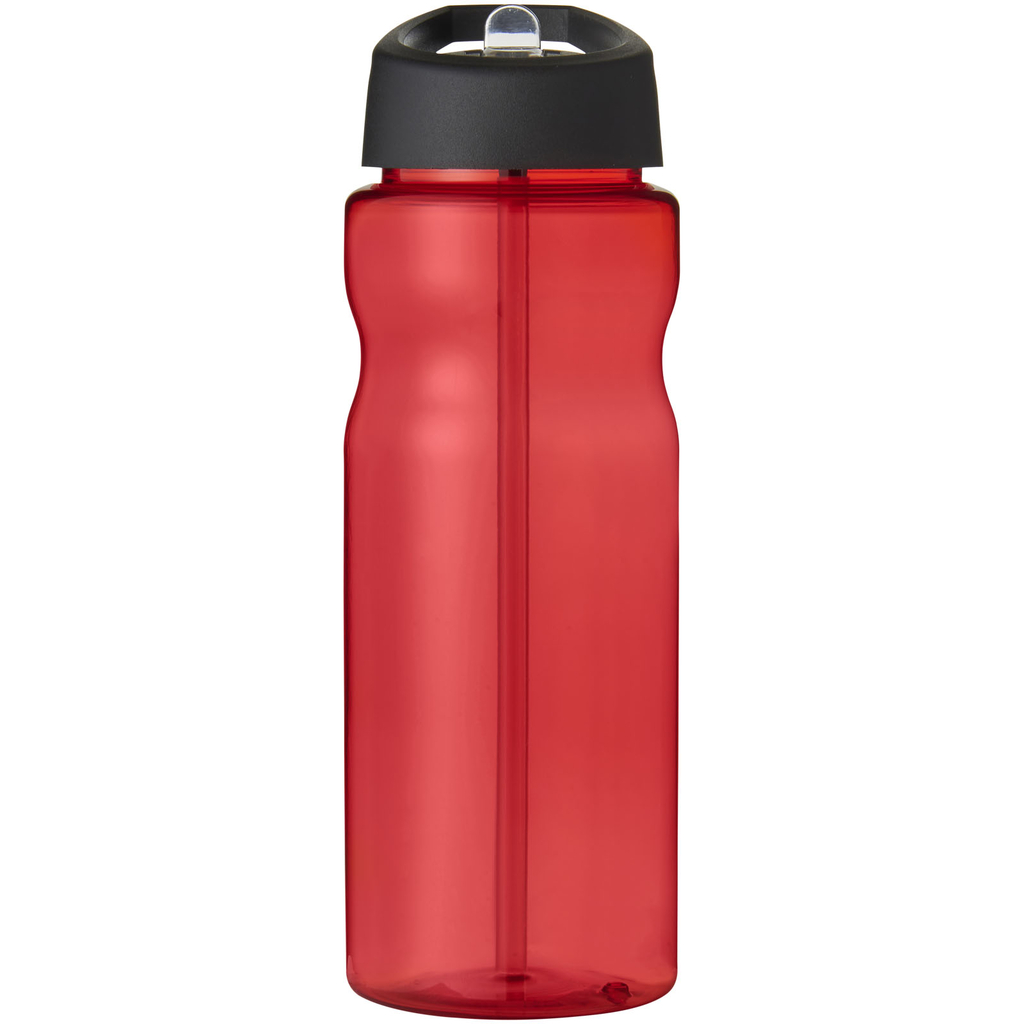 Бутылка спортивная H2O Active Base Tritan, цвет красный, сплошной черный - 21043703- Фото №3