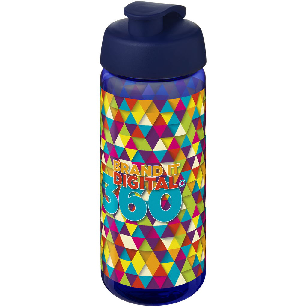 Пляшка спортивна H2O Active Octave Tritan, колір синій - 21044508- Фото №2