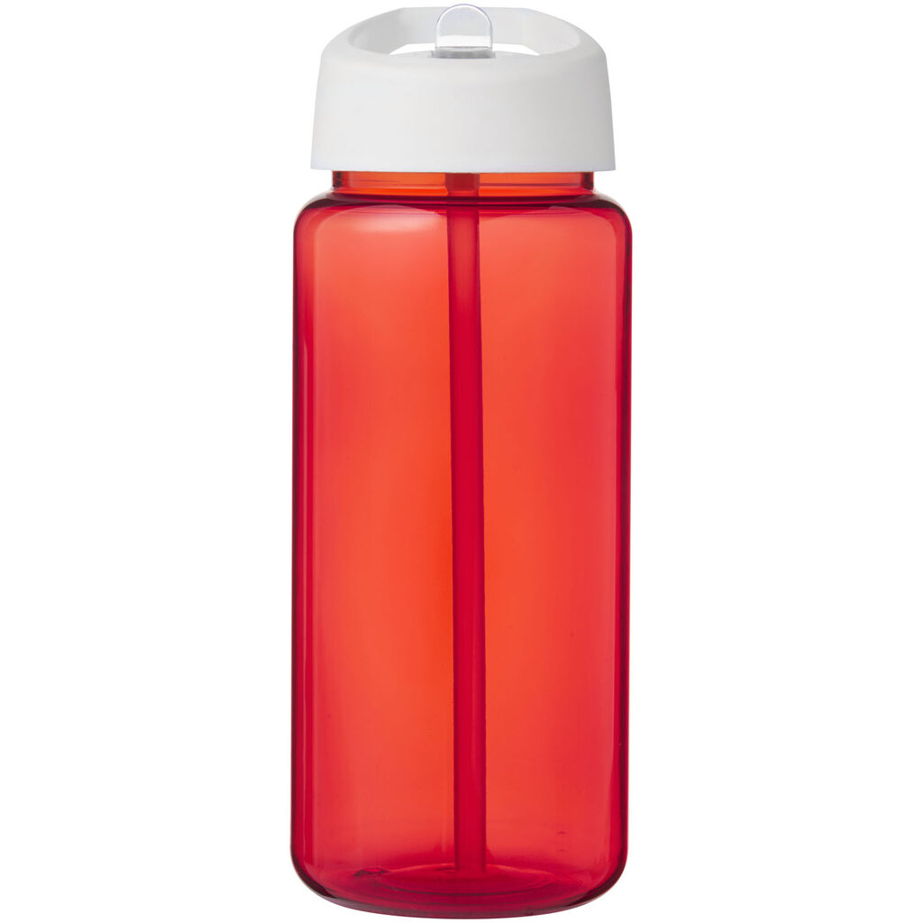 Пляшка спортивна H2O Active Octave Tritan червоний, білий - 21044602- Фото №3
