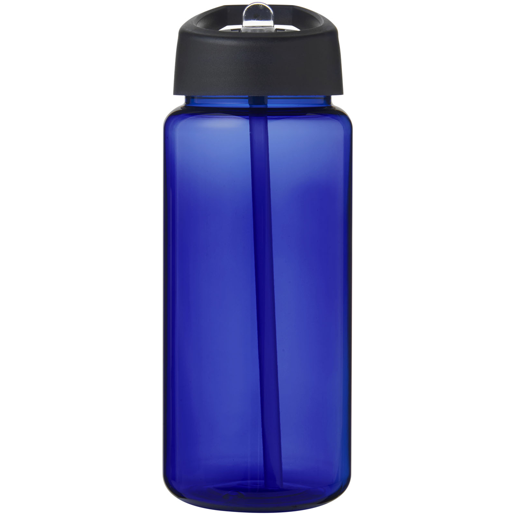 Пляшка спортивна H2O Active Octave Tritan, колір синій, суцільний чорний - 21044605- Фото №3