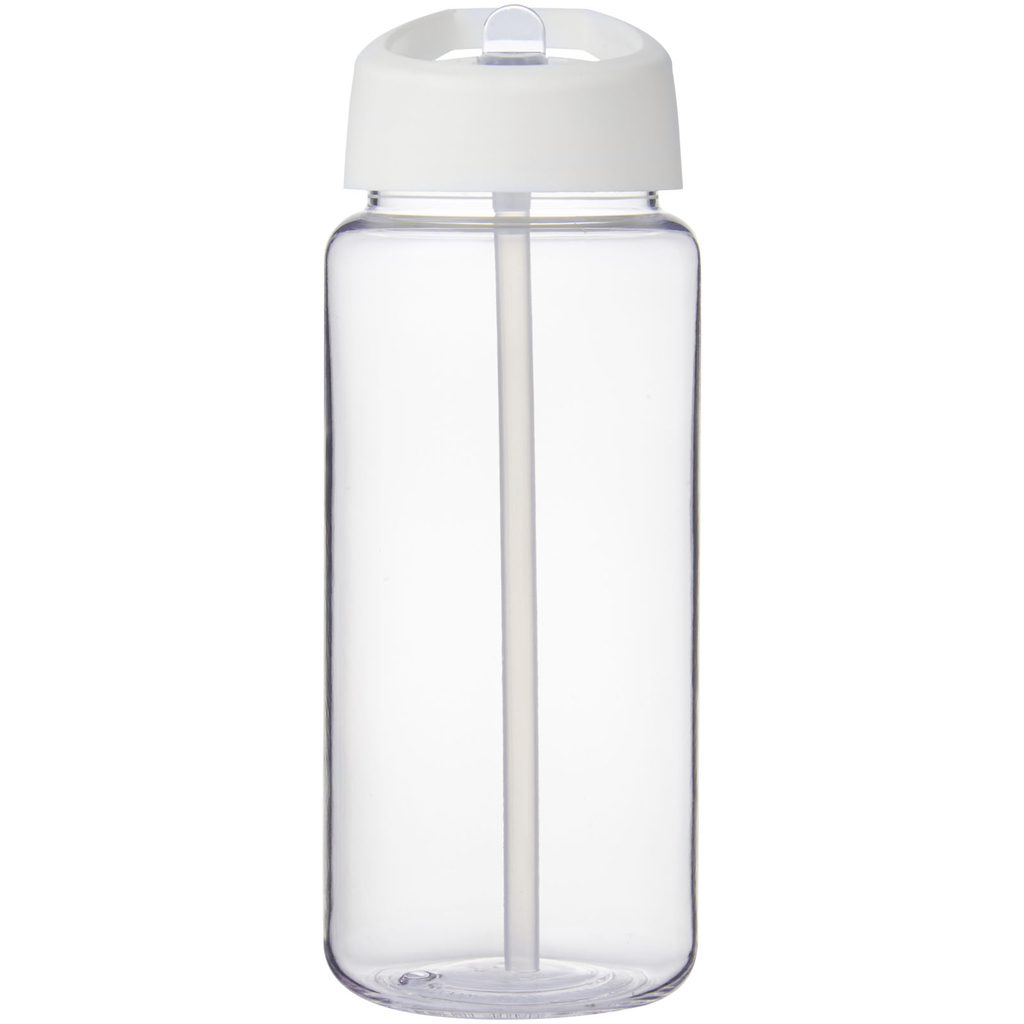Бутылка спортивная H2O Active Octave Tritan, цвет прозрачный, белый - 21044607- Фото №3