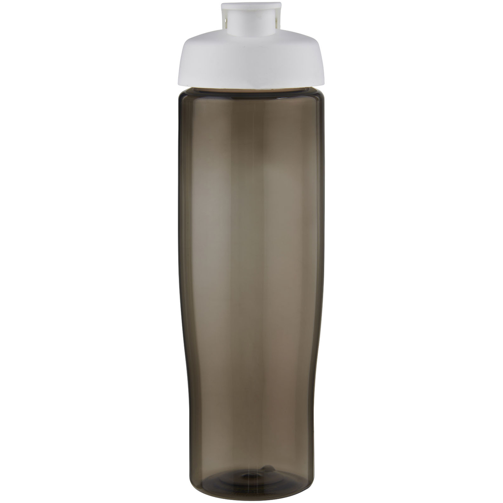 Спортивная бутылка H2O Active® Eco Tempo объемом 700 мл с откидывающейся крышкой, цвет белый, темно-серый - 21044801- Фото №3