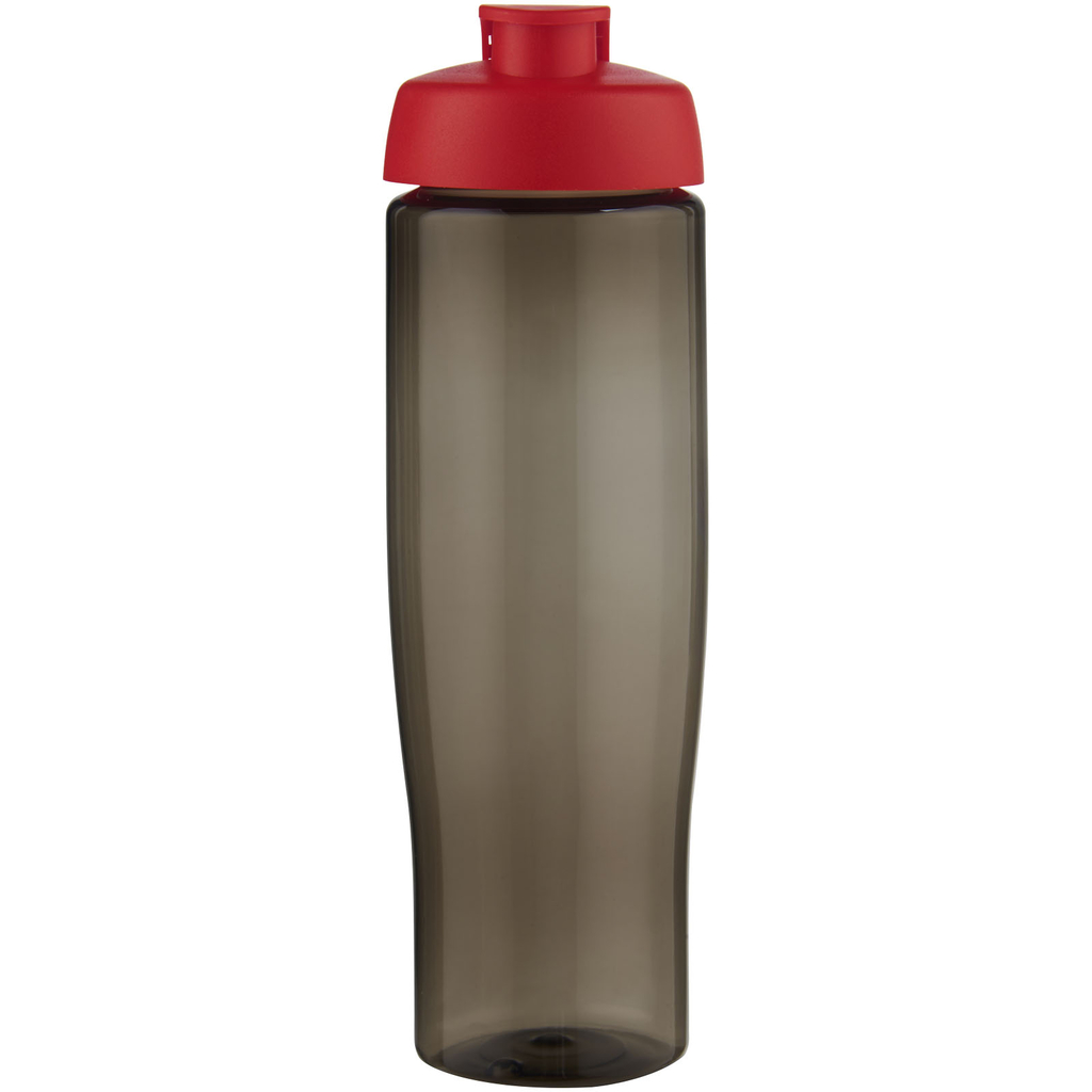 Спортивная бутылка H2O Active® Eco Tempo объемом 700 мл с откидывающейся крышкой, цвет красный, темно-серый - 21044821- Фото №3