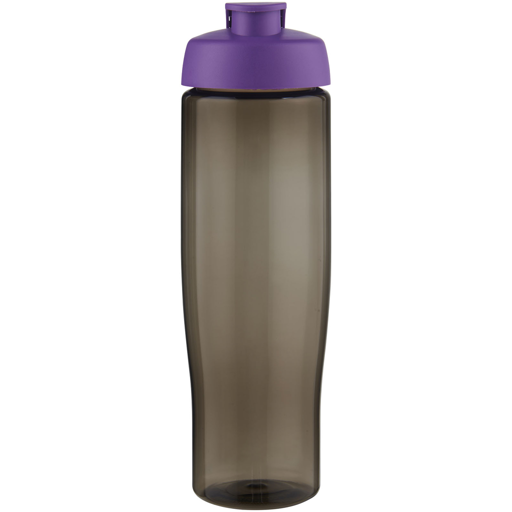 Спортивная бутылка H2O Active® Eco Tempo объемом 700 мл с откидывающейся крышкой, цвет пурпурный, темно-серый - 21044837- Фото №3