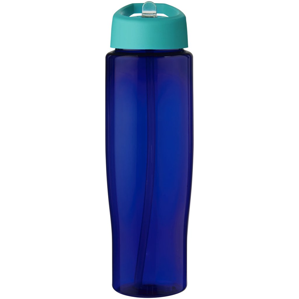 Спортивна пляшка H2O Active® Eco Tempo об'ємом 700 мл з кришкою-носиком, колір аква, синій - 21044951- Фото №3
