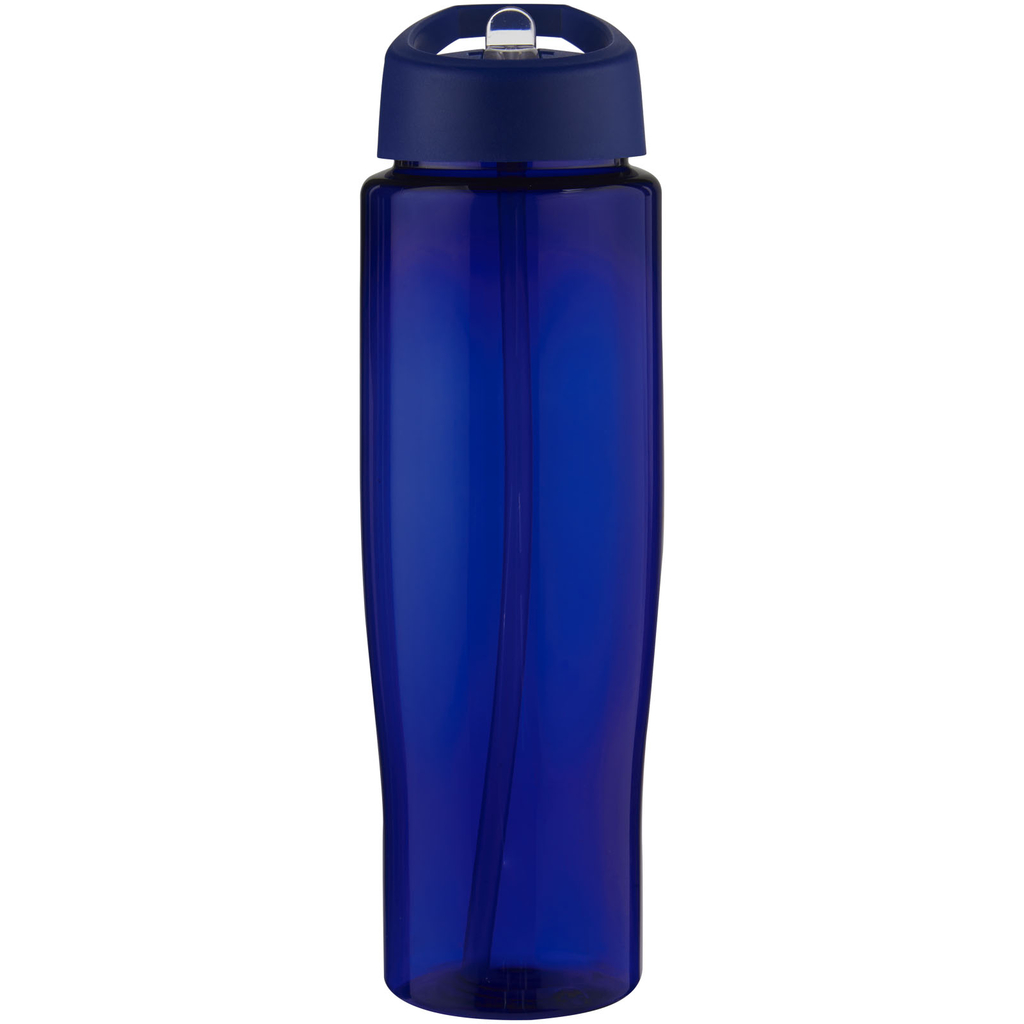 Спортивна пляшка H2O Active® Eco Tempo об'ємом 700 мл з кришкою-носиком, колір синій - 21044952- Фото №3