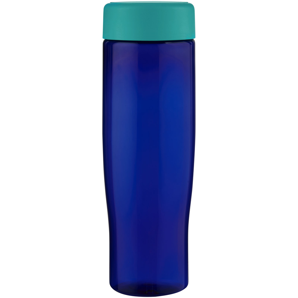 Пляшка для води H2O Active® Eco Tempo об'ємом 700 мл з кришкою, що закручується., колір аква, синій - 21045051- Фото №4