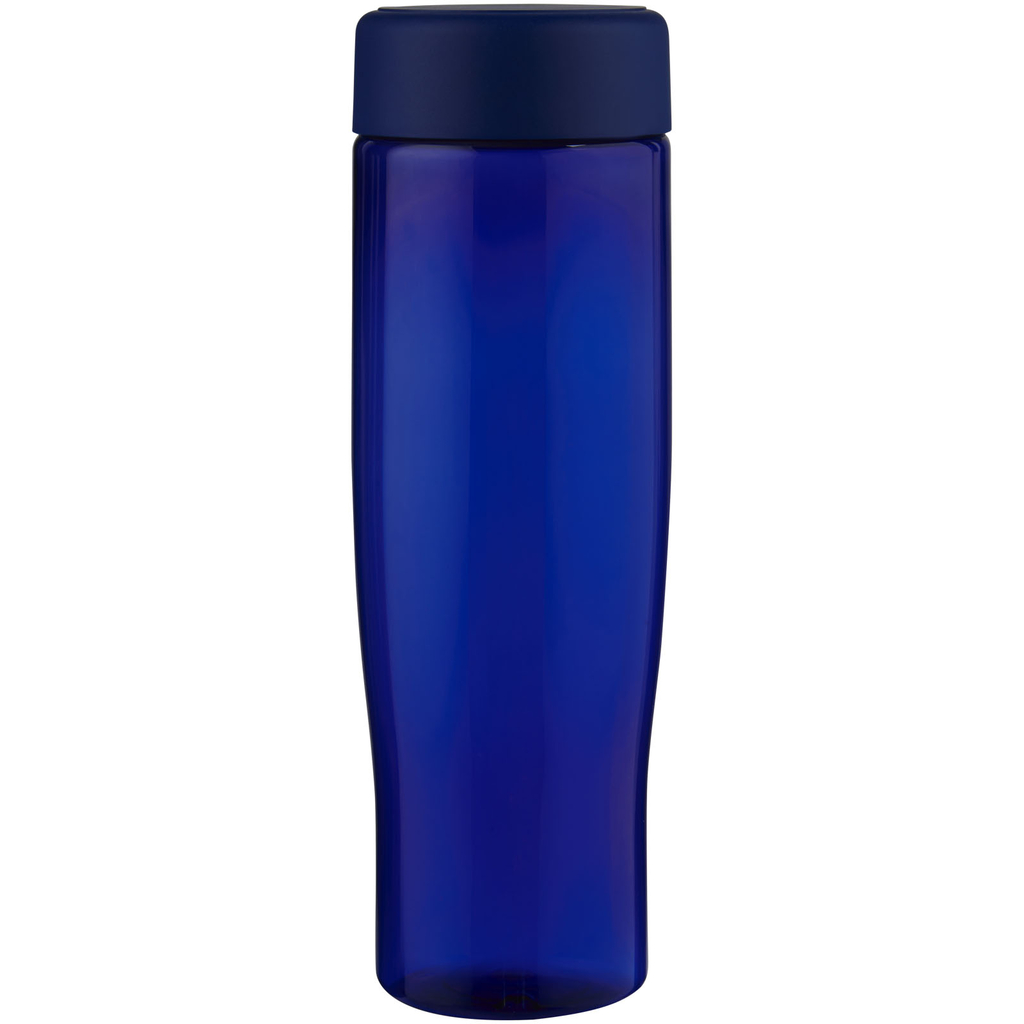 Пляшка для води H2O Active® Eco Tempo об'ємом 700 мл з кришкою, що закручується., колір синій - 21045052- Фото №4