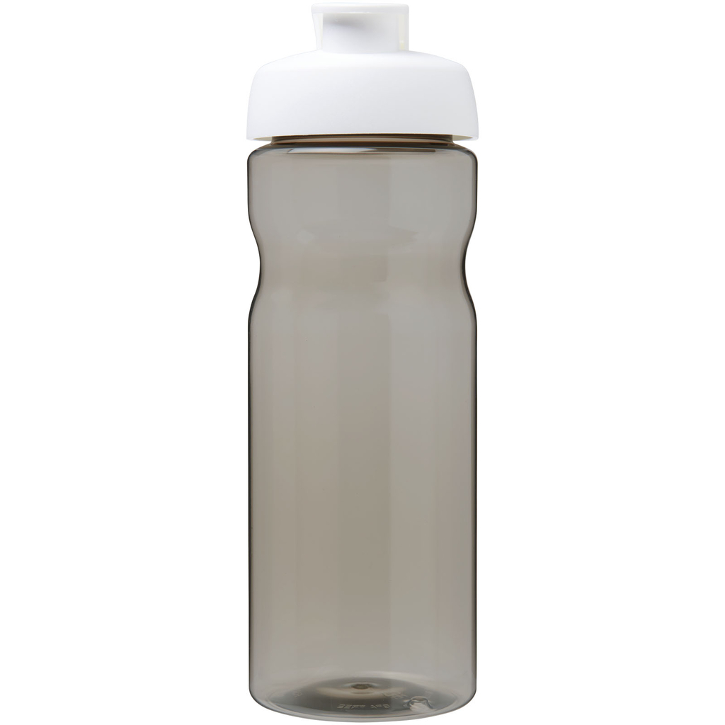 H2O Active® Eco Base Спортивная бутылка объемом 650 мл с откидывающейся крышкой, цвет белый, темно-серый - 22010001- Фото №3