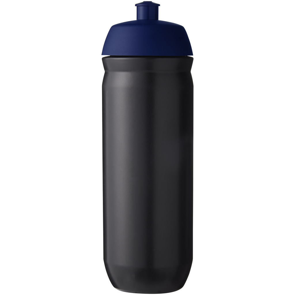 Спортивная бутылка HydroFlex™ объемом 750 мл, цвет cиний, сплошной черный - 22030198- Фото №3