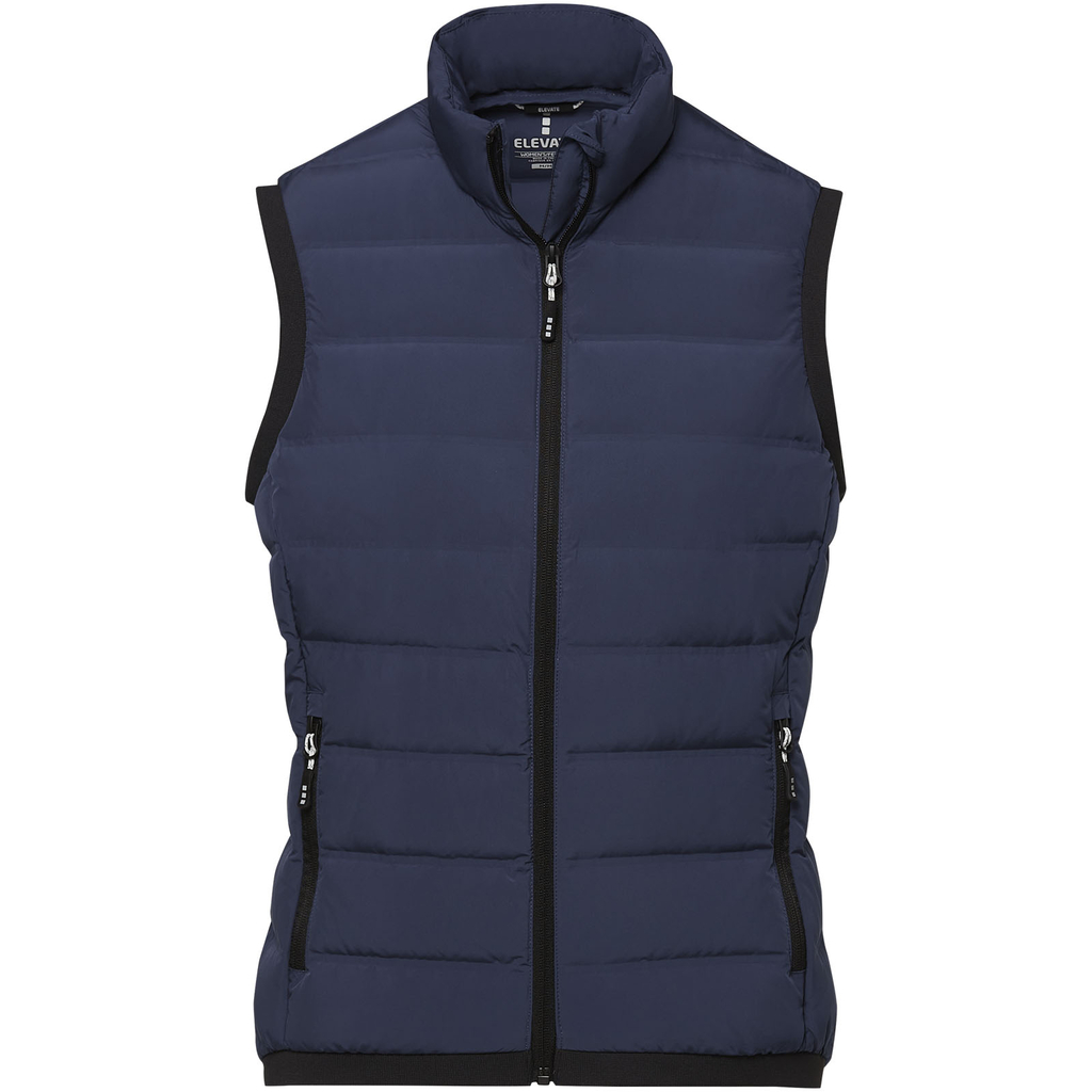 Caltha women's insulated down bodywarmer, цвет темно-синий  размер XS - 39436550- Фото №3