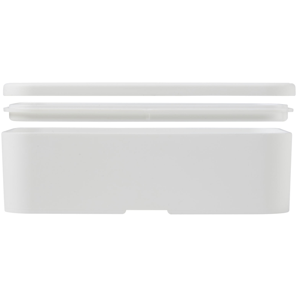 Одношаровий ланчбокс MIYO Pure, колір білий - 21047101- Фото №6