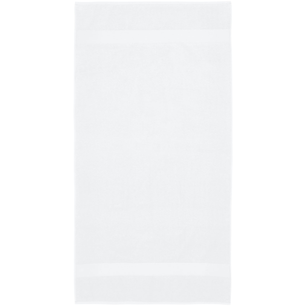Хлопковое полотенце для ванной Amelia 70x140 см плотностью 450 г/м², цвет белый - 11700201- Фото №3