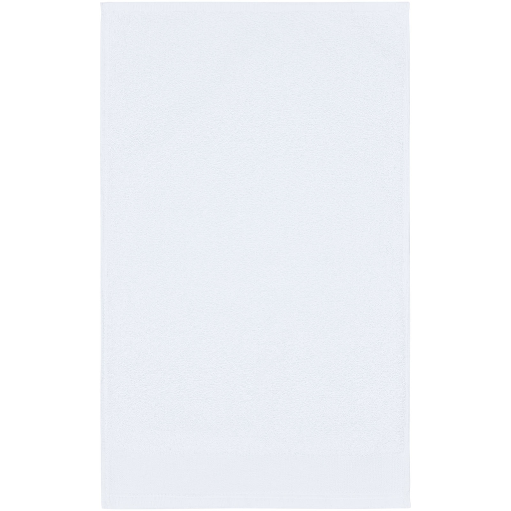 Хлопковое полотенце для ванной Chloe 30x50 см плотностью 550 г/м², цвет белый - 11700401- Фото №3