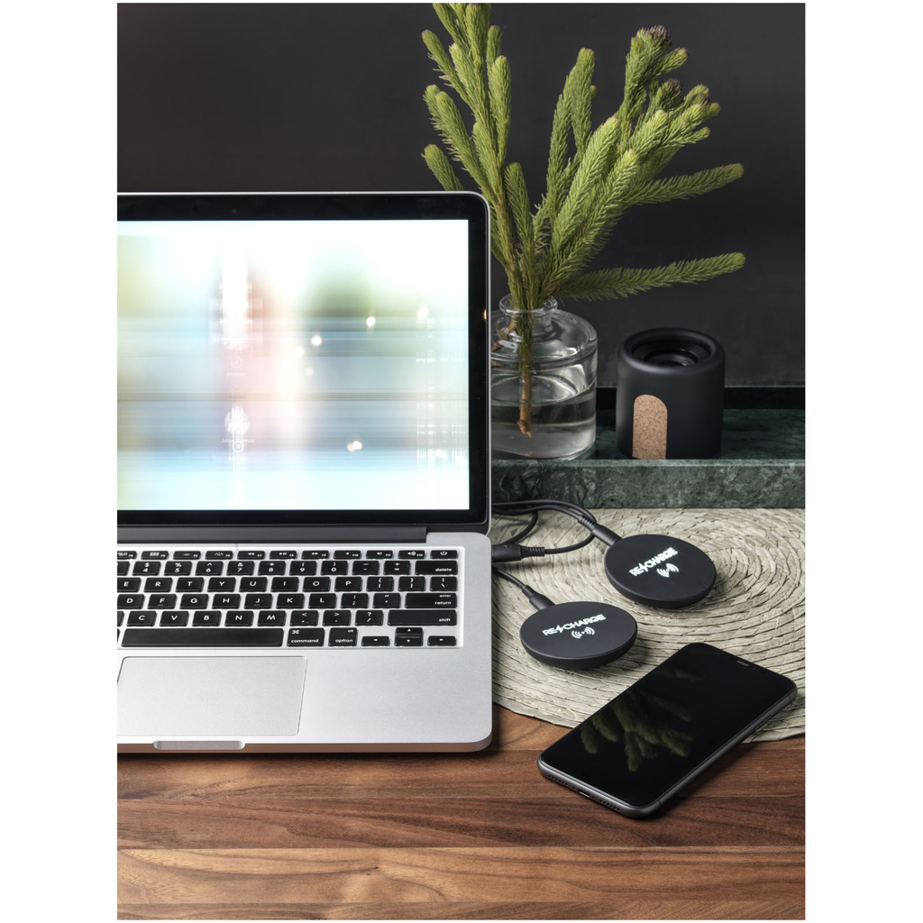 Зарядна станція SCX.design W12 для бездротової зарядки, колір чорний - 2PX05090- Фото №5