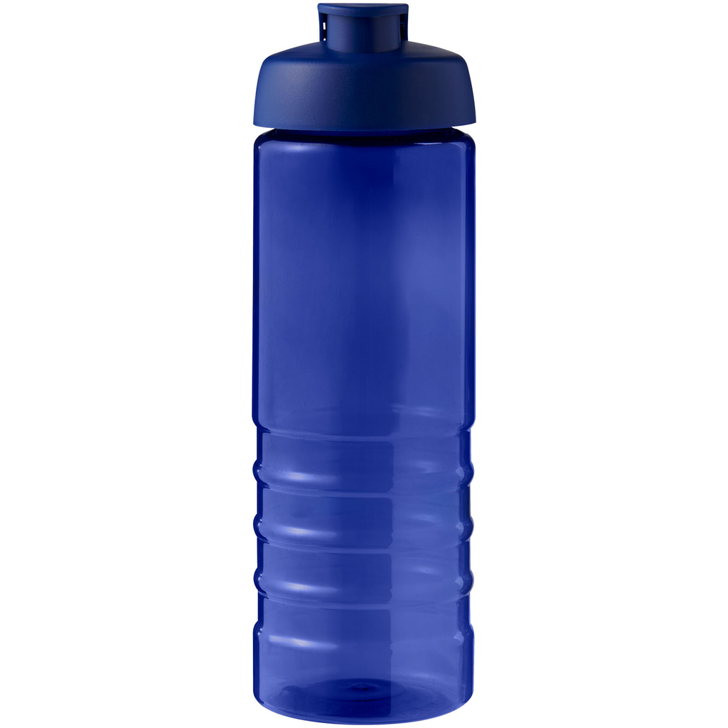 Спортивная бутылка H2O Active® Eco Treble объемом 750 мл с куполообразной крышкой, цвет cиний, cиний - 21047905- Фото №3