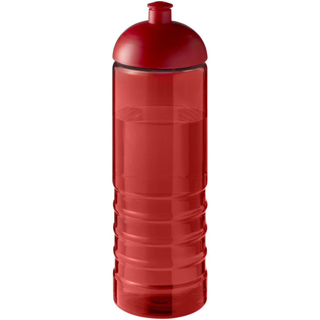 H2O Active® Eco Treble спортивная бутылка объемом 750 мл с куполообразной крышкой, цвет красный, красный - 21048021- Фото №1