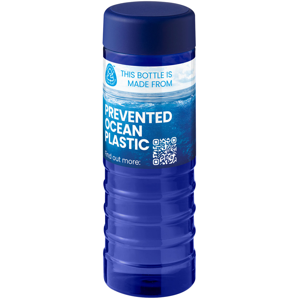 H2O Active® Eco Treble 750 мл бутылка для воды, цвет cиний, cиний - 21048102- Фото №2