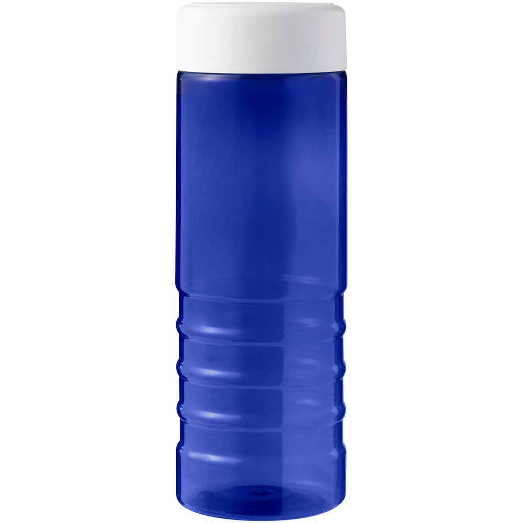 H2O Active® Eco Treble 750 мл бутылка для воды, цвет cиний, белый - 21048103- Фото №4