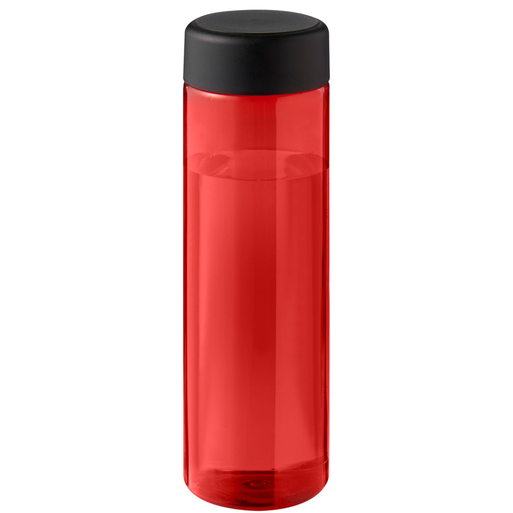Пляшка для води H2O Active® Eco Vibe об'ємом 850 мл, колір червоний, суцільний чорний - 21048505- Фото №1