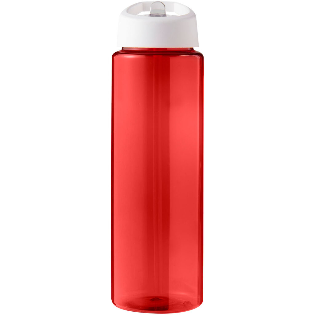 Спортивна пляшка H2O Active® Eco Vibe об'ємом 850 мл з кришкою-носиком червоний, білий - 21048609- Фото №3