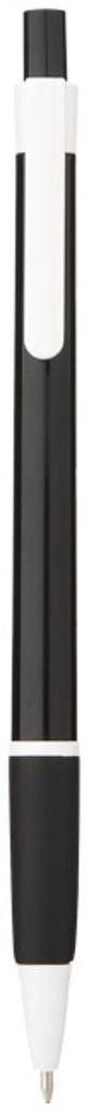 Кулькова ручка Malibu, колір суцільний чорний