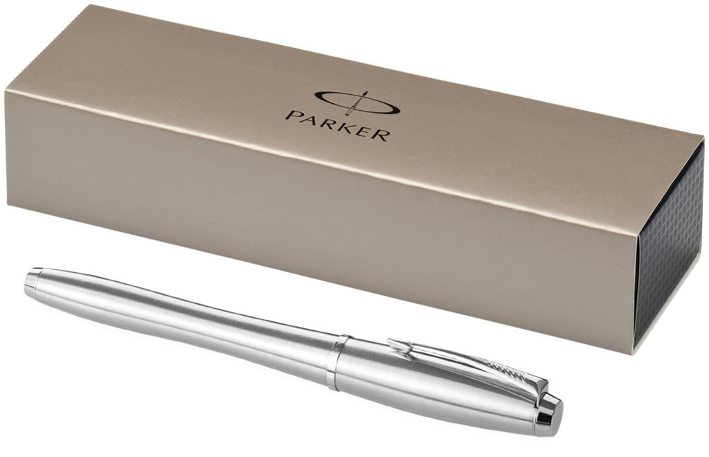 Ручка-роллер Urban, колір метал