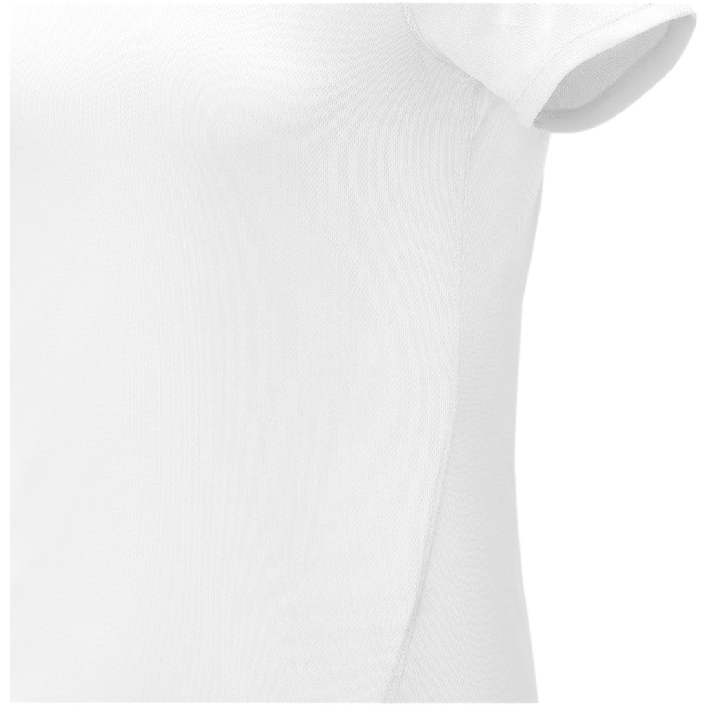 Жіноча cool fit футболка поло з короткими рукавами Deimos, колір білий  розмір 3XL - 39095016- Фото №6