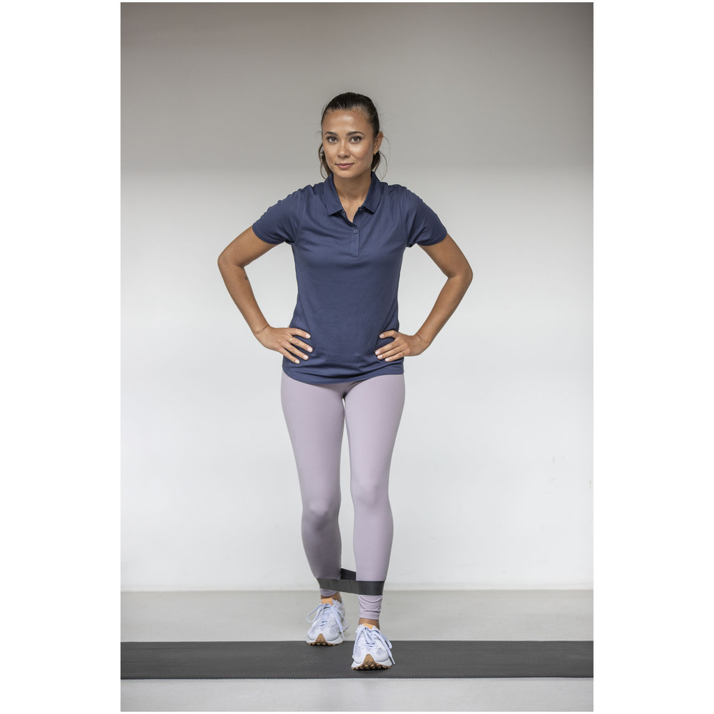 Женская cool fit  футболка поло с короткими рукавами Deimos, цвет красный  размер XXL - 39095215- Фото №7