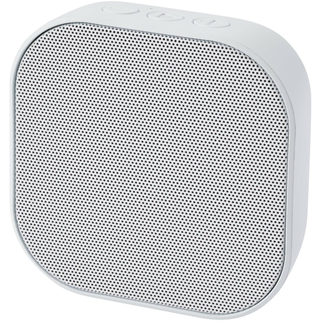Stark 2.0 мини-колонка с функцией Bluetooth® из переработанной пластмассы, сертифицированной по стандарту RCS, мощностью 3 Вт, цвет белый - 12430501- Фото №1