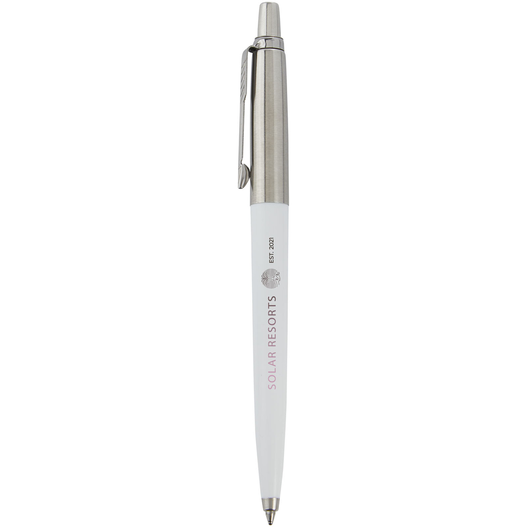 Кулькова ручка Parker Jotter Recycled, колір білий - 10782301- Фото №2