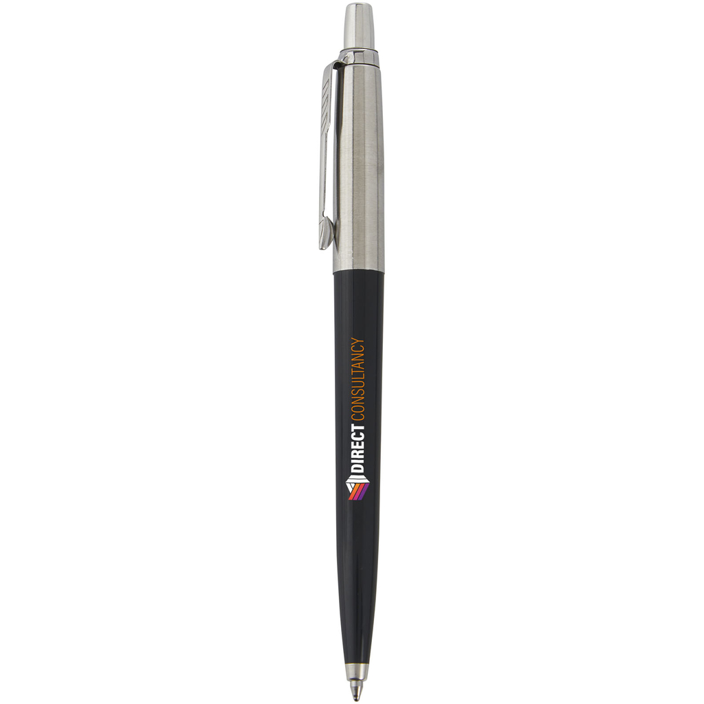 Кулькова ручка Parker Jotter Recycled, колір суцільний чорний - 10782390- Фото №2