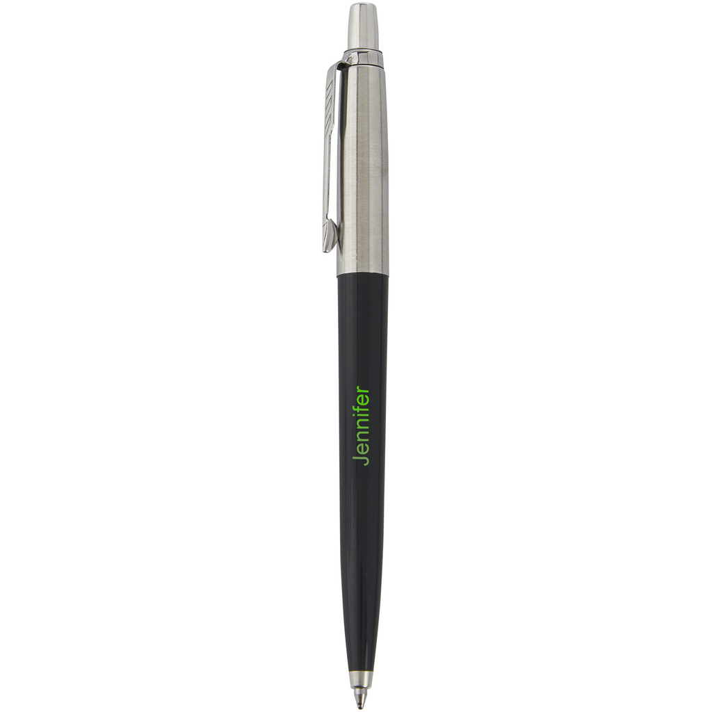 Кулькова ручка Parker Jotter Recycled, колір суцільний чорний - 10782390- Фото №3