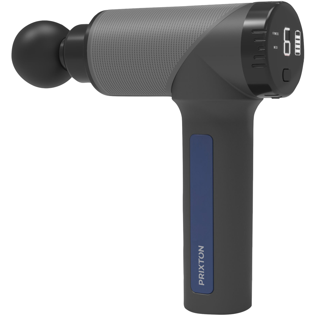 Масажний пістолет Prixton MGF100, колір суцільний чорний - 2PA07290- Фото №4
