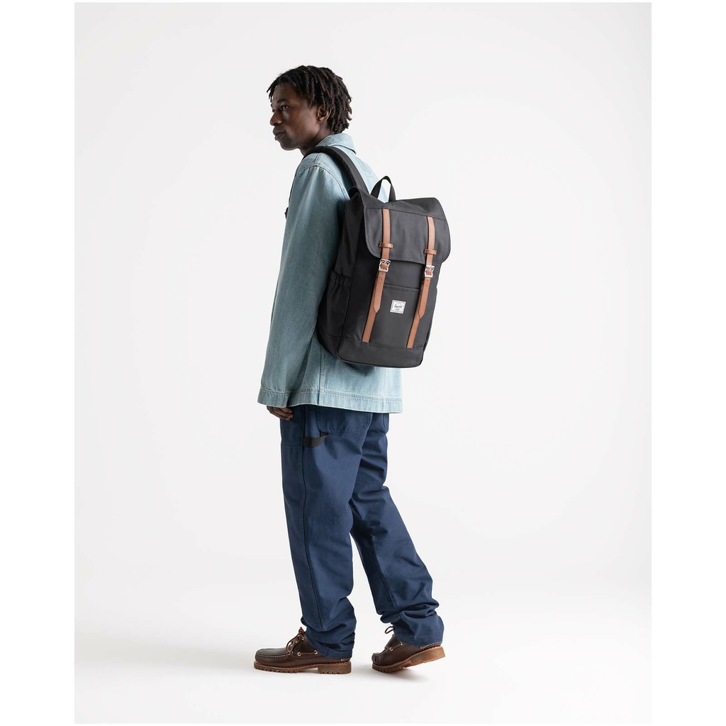 Рюкзак для ноутбука Herschel Retreat™ из переработанного материала, 23 л, цвет серый - 12069180- Фото №5