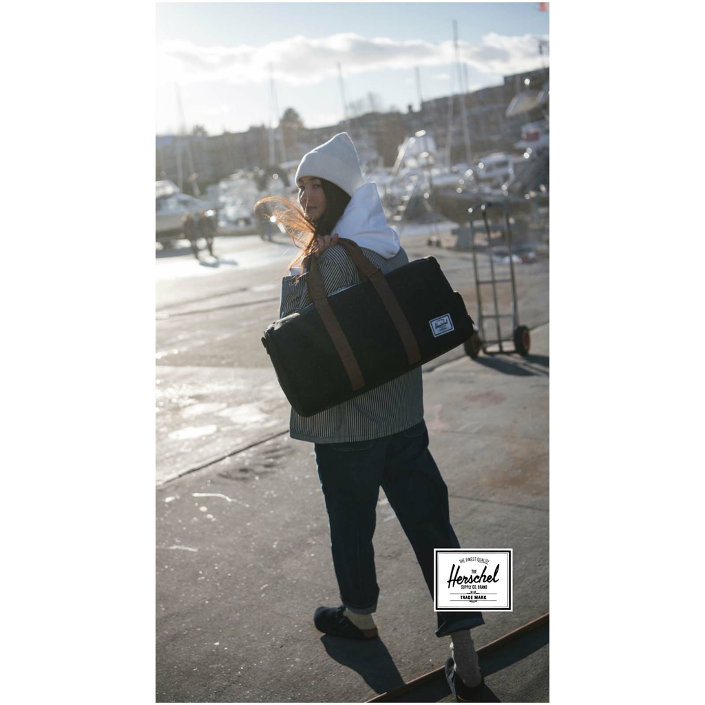 Спортивна сумка Herschel Novel™ із переробленої сировини, 43 л, колір сірий - 12069380- Фото №5