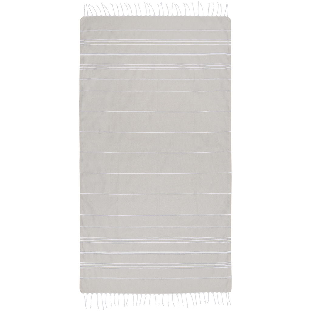 Рушник для хамама Anna 100 x 180 см із бавовни щільністю 150 г/м², колір бежевий - 11333502- Фото №3