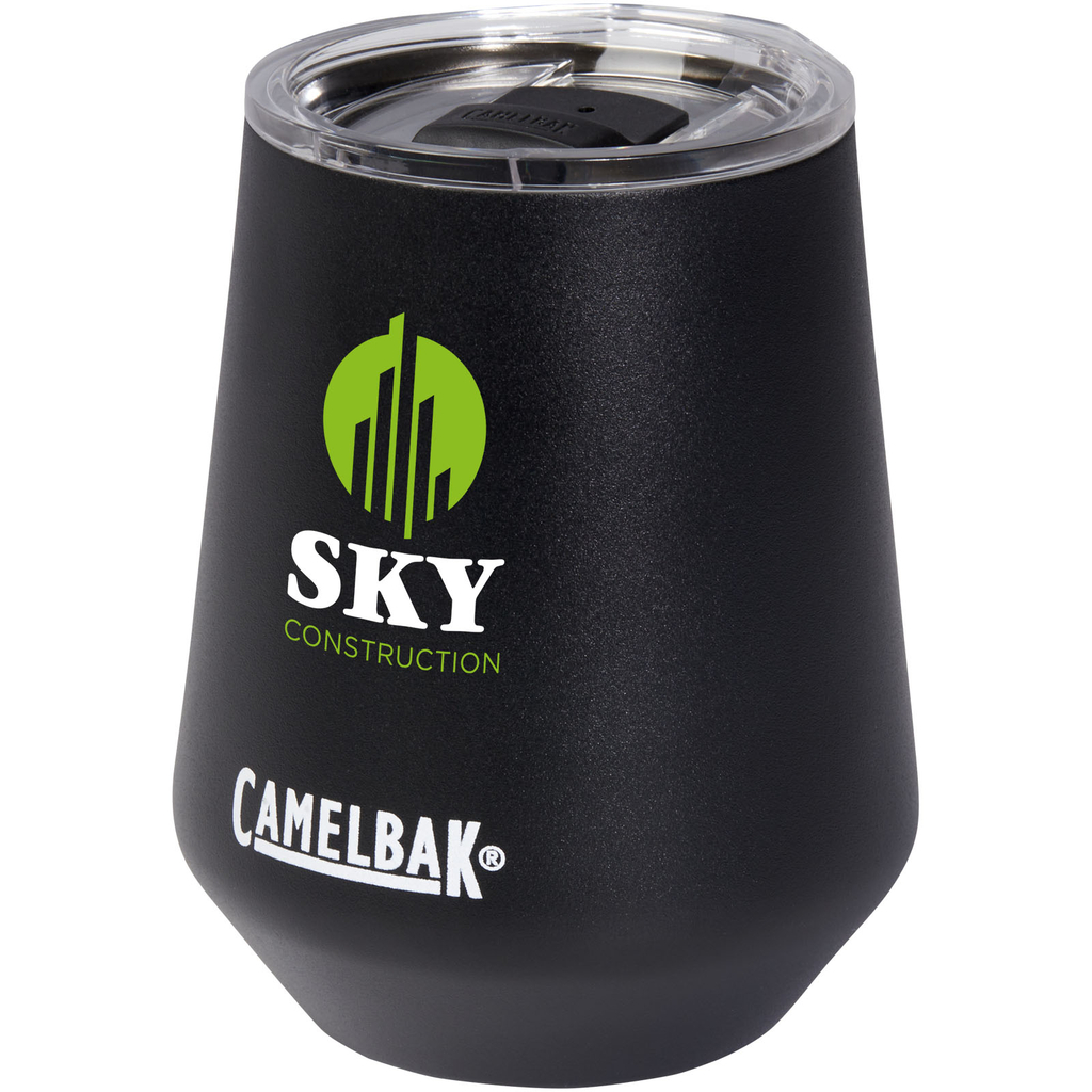 CamelBak® Horizon 350 мл стакан для вина с вакуумной изоляцией, цвет черный - 10075090- Фото №2