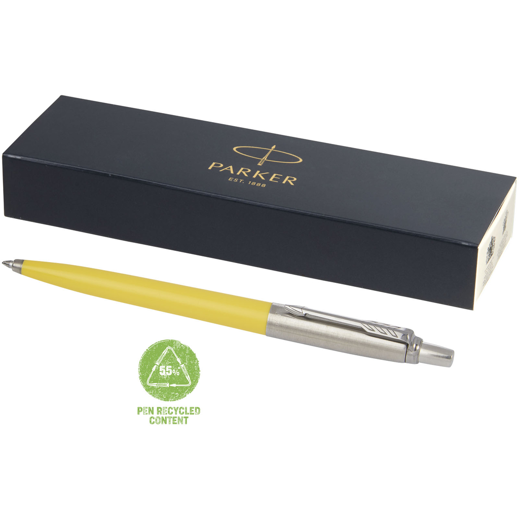 Кулькова ручка Parker Jotter Recycled, колір жовтий - 10786511- Фото №1