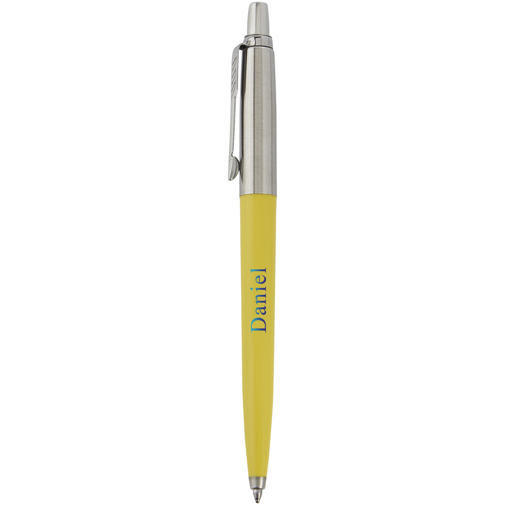 Кулькова ручка Parker Jotter Recycled, колір жовтий - 10786511- Фото №3