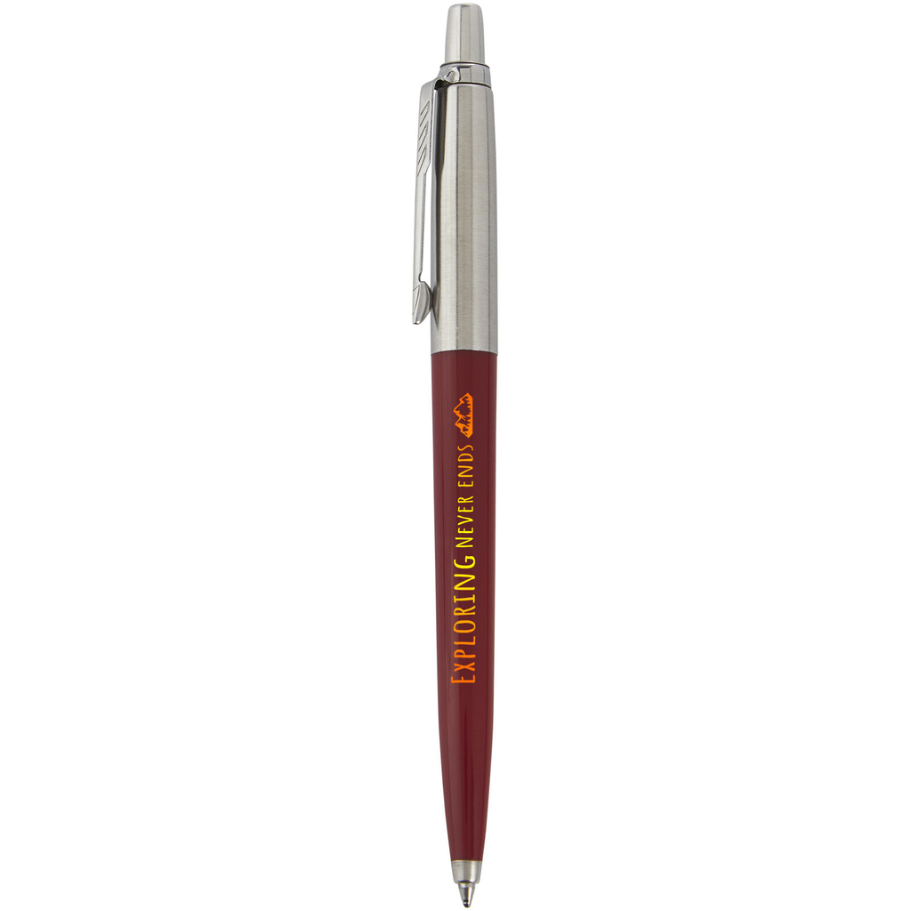 Кулькова ручка Parker Jotter Recycled, колір темно-червоний - 10786522- Фото №2