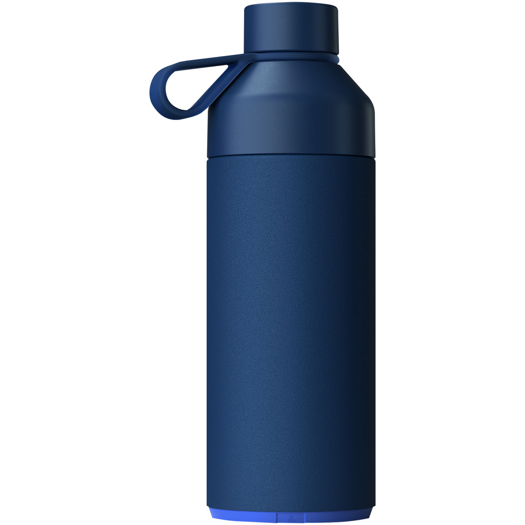 Бутылка для воды Big Ocean Bottle объемом 1000 мл с вакуумной изоляцией, цвет синий - 10075351- Фото №4